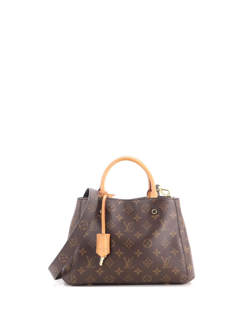 Louis Vuitton Montaigne Handbag Canvas #370813L24B